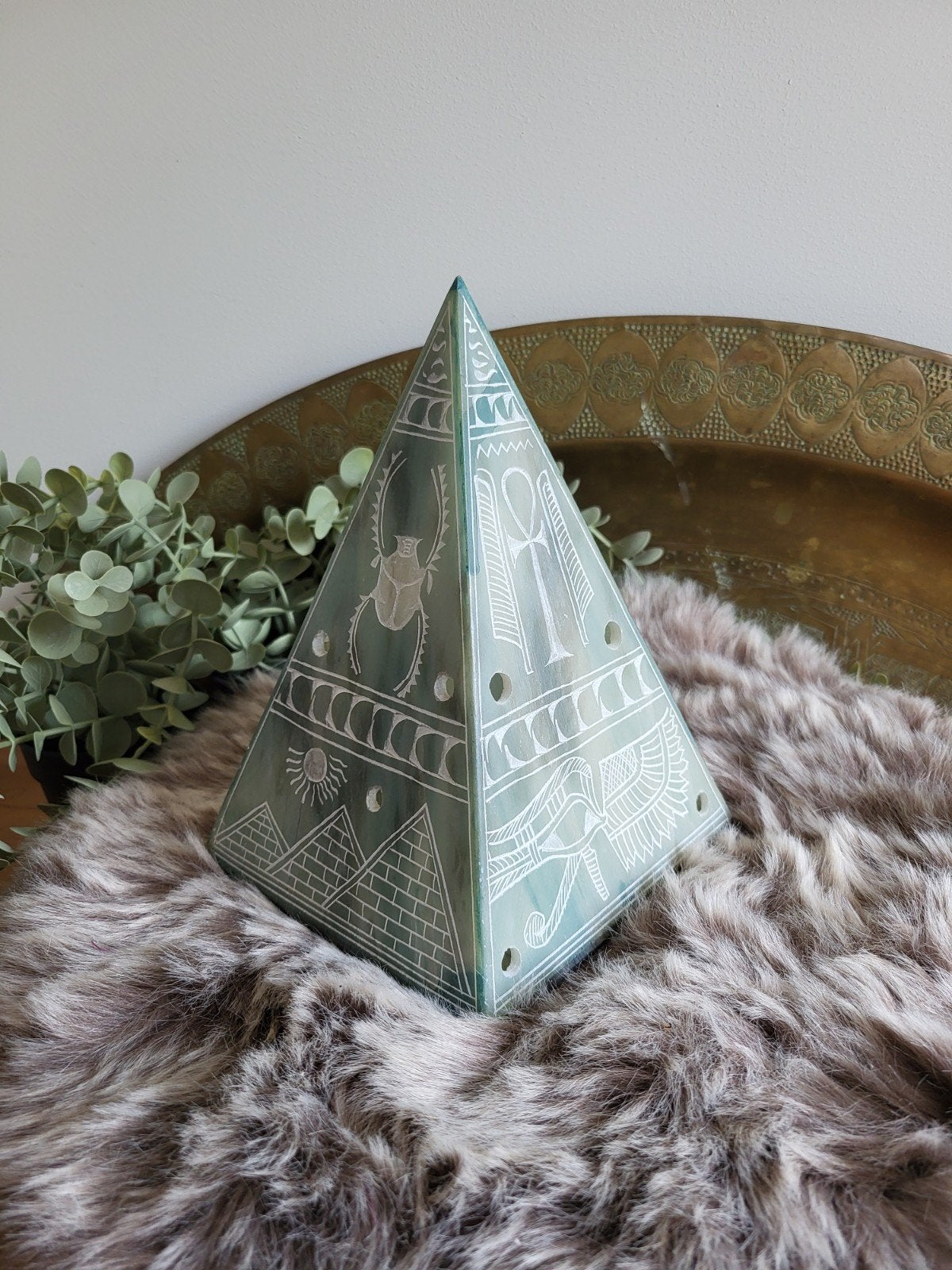Diverse Woonaccessoires: Piramide, Kaars & Vaasjes, Ophalen of Verzenden
