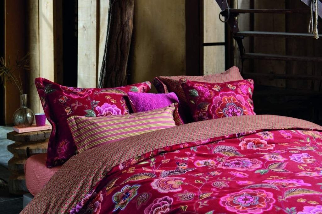 pip Studio dekbedovertrek MATATA RED TWILL 240x220 -50%, Overige maten, Dekbedovertrek, Nieuw, Ophalen of Verzenden