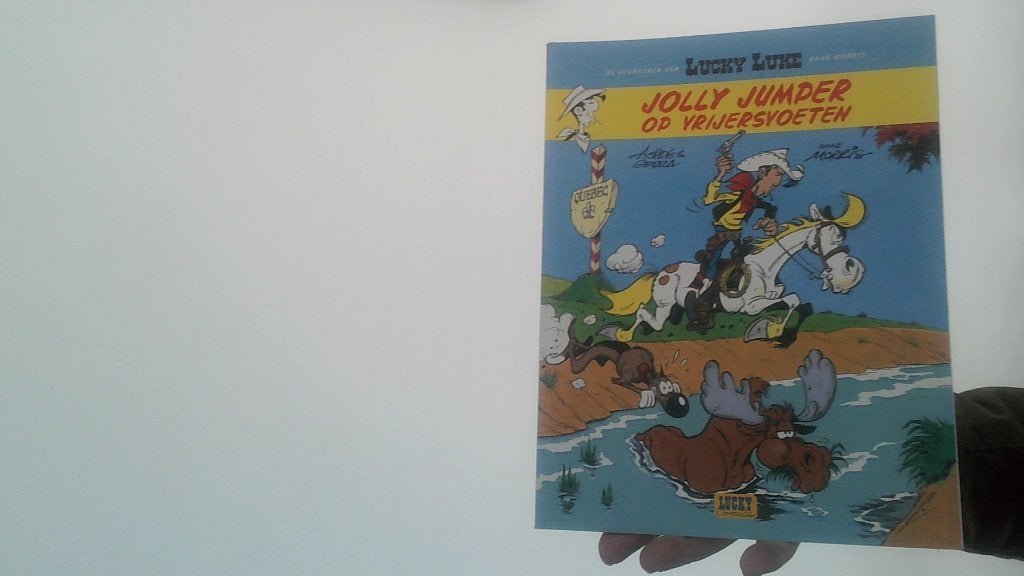 lucky luke nr 1 jolly jumper op vrijersvoeten lucky comics, Eén stripboek, Verzenden, Zo goed als nieuw
