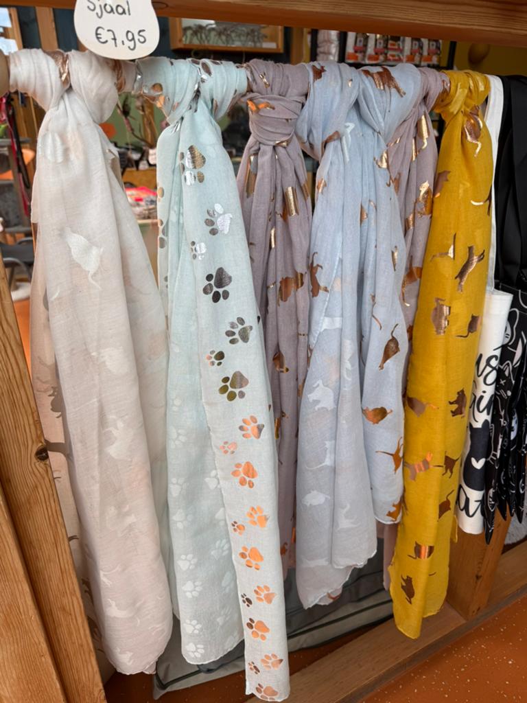 Sjaals met kattenprint nieuw, Ophalen, Nieuw, Sjaal