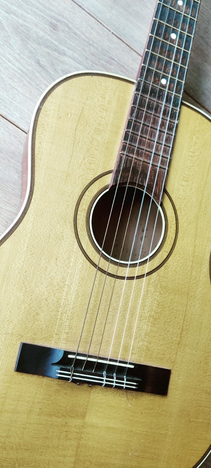 Vintage Musima 3/4 gitaar, Muziek en Instrumenten, Ophalen of Verzenden, Gebruikt, Klassieke of Spaanse gitaar