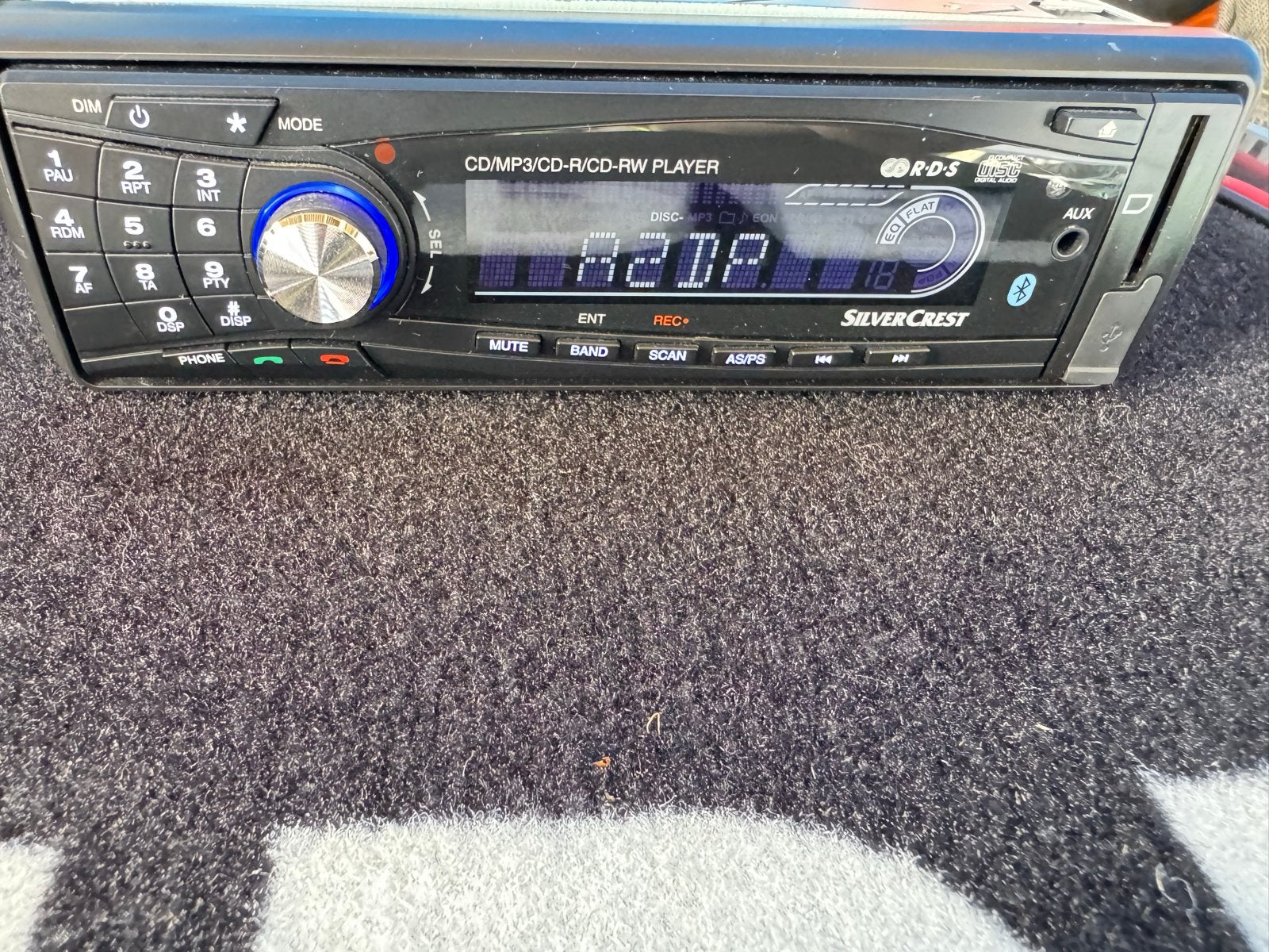 SilverCrest CD/MP3/CD-R/CD-RW Speler Autoradio, Ophalen of Verzenden, Zo goed als nieuw