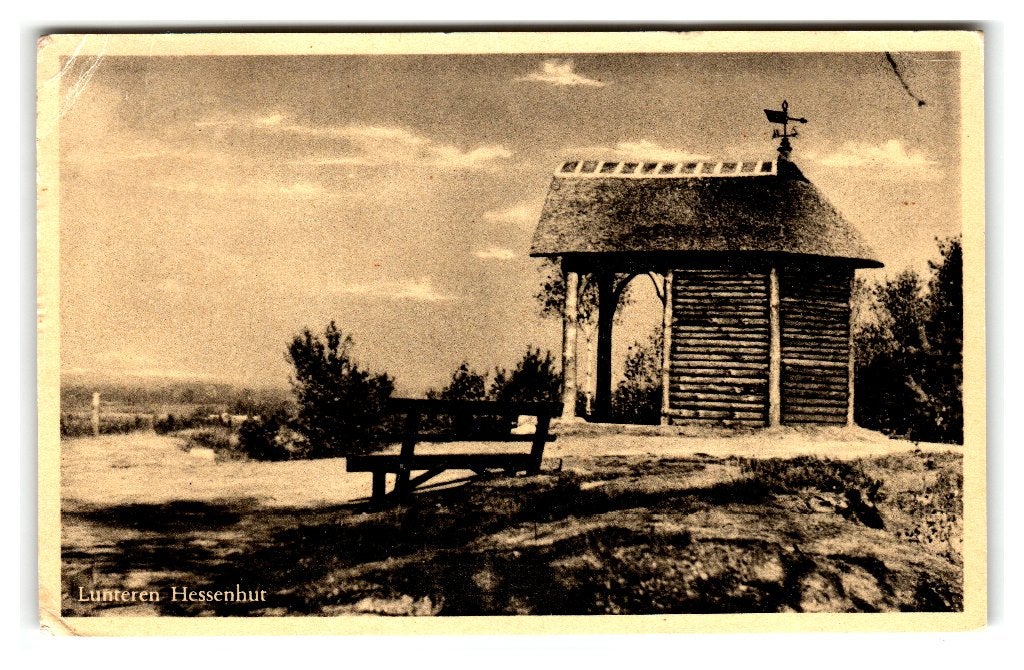 Lunteren, Hessenhut, Ophalen of Verzenden, 1940 tot 1960, Gelopen, Gelderland