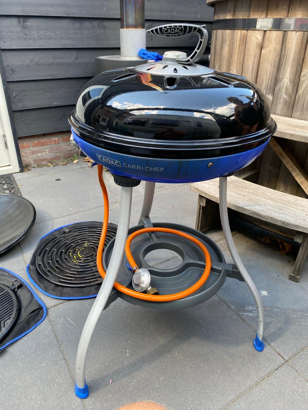 Cadac Carri Chef BBQ met diverse accessoires, Ophalen, Gebruikt