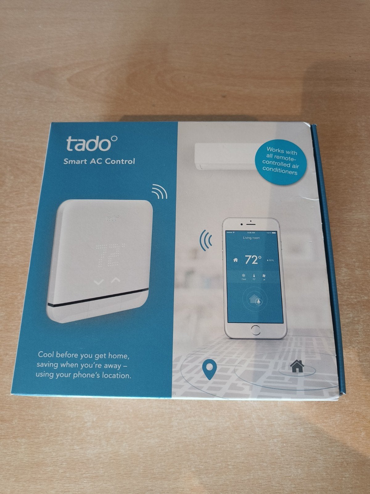 Tado Smart AC Control - Slimme Airco Bediening nieuw, Minder dan 60 m³, Nieuw, 3 snelheden of meer, Ophalen of Verzenden