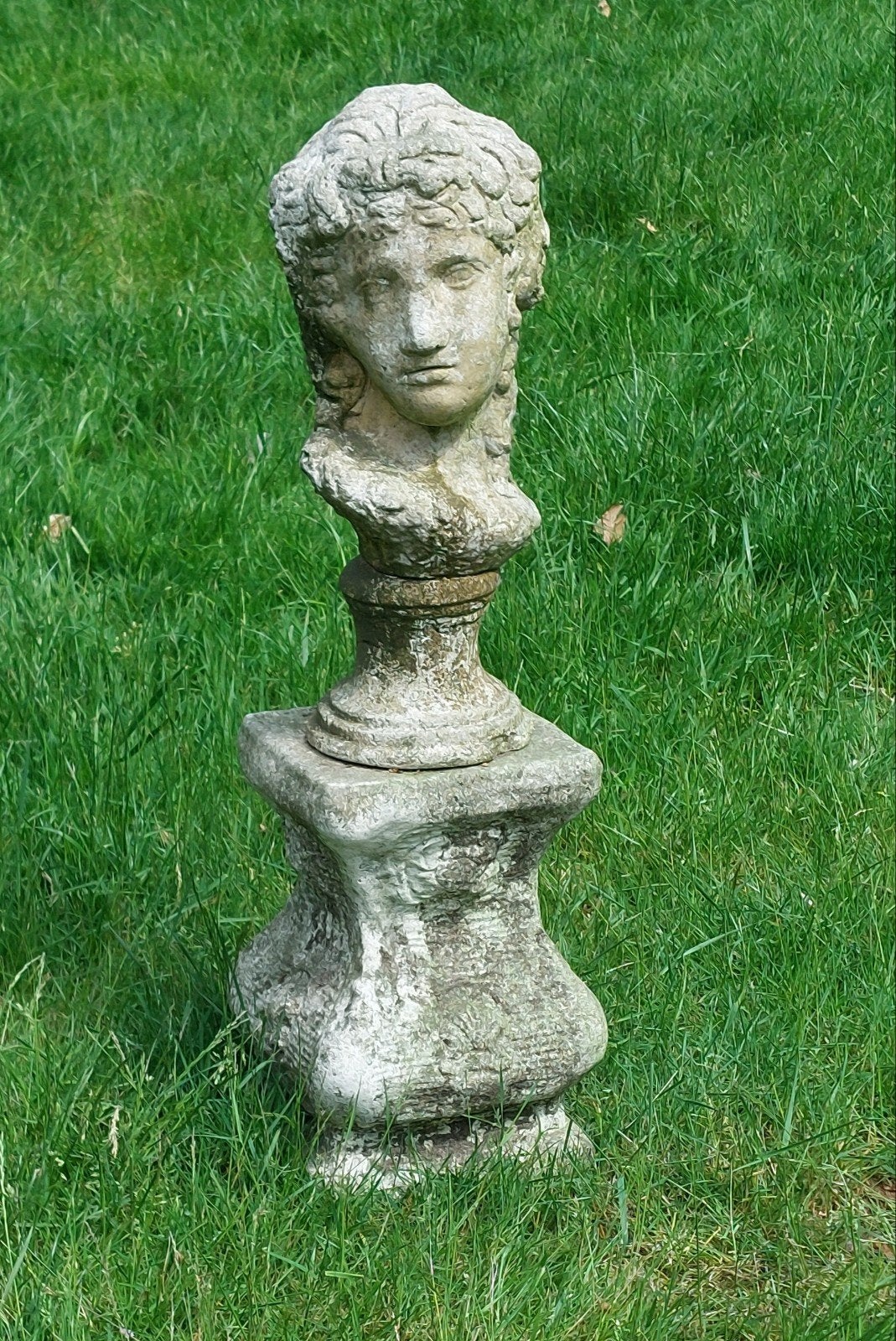 Tuinbeeld, Romeins borstbeeld, Ophalen