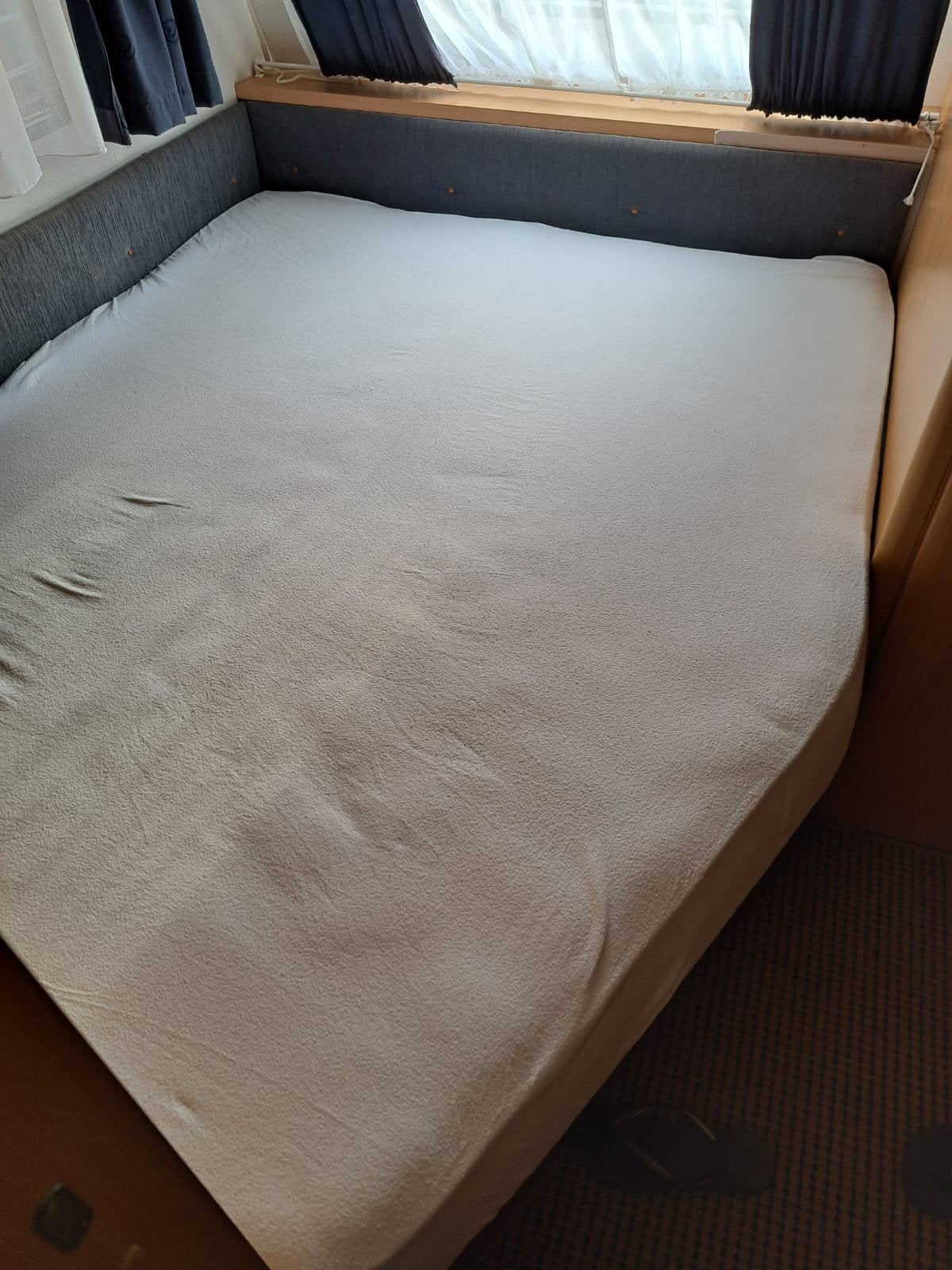 Molton matrasbeschermer en 2x Jersey hoeslaken, Ophalen of Verzenden, Zo goed als nieuw