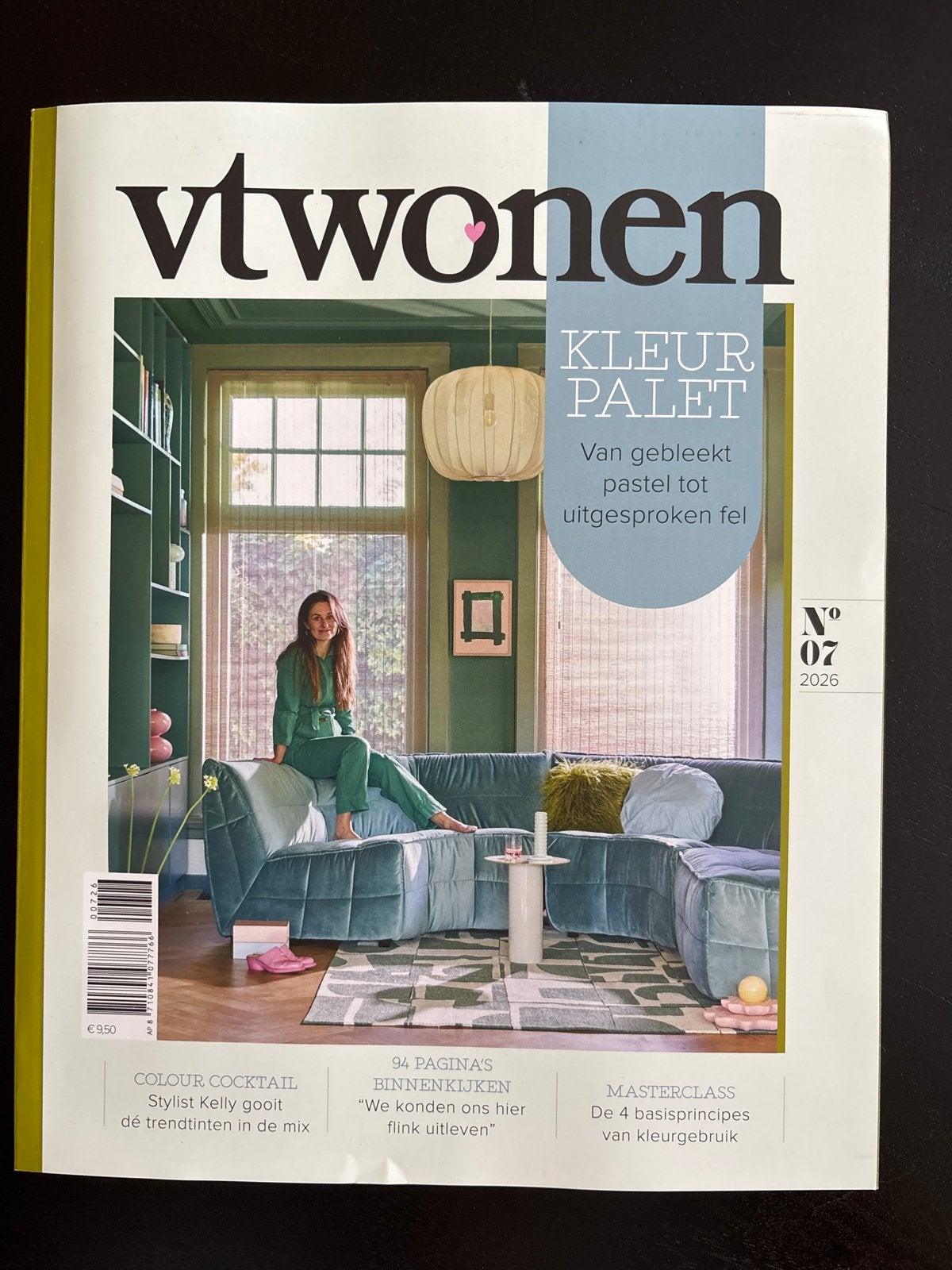 vtwonen magazine - Kleur Palet - No. 07 2026, Verzenden, Nieuw, Overige typen