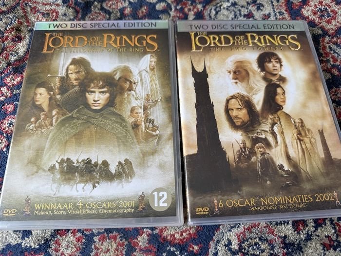 Lord of the Rings . Deel 1 en 2. FC740, Ophalen of Verzenden, Zo goed als nieuw, Overige typen
