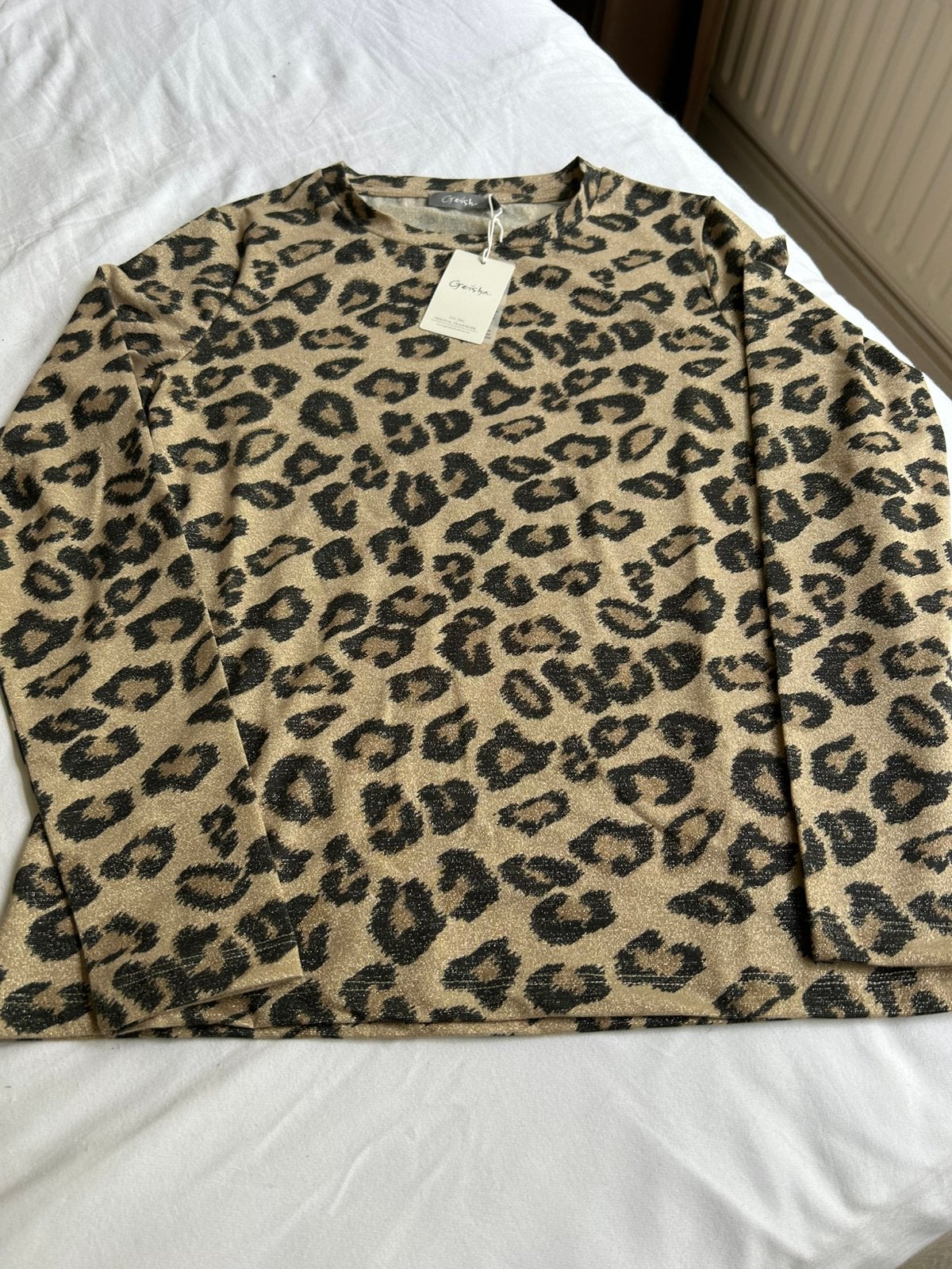 Goud kleurig shirt maat 36, Kleding | Dames, Blouses en Tunieken, Ophalen, Nieuw, Maat 36 (S), Overige kleuren