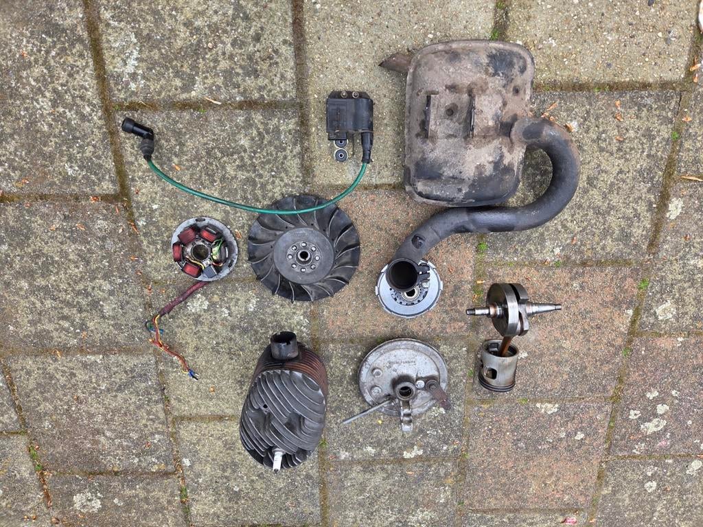 onderdelen Vespa P/PX 200, Ophalen