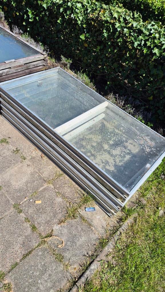 Broeiramen Aluminium éénruiters, Tuin en Terras, Kweekspullen, Ophalen, Gebruikt, Kweekbak