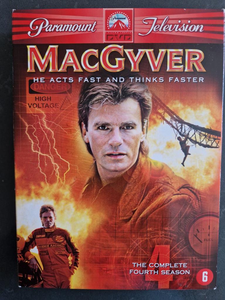 MacGyver - The Complete Fourth Season (DVD), Vanaf 6 jaar, Ophalen of Verzenden, Zo goed als nieuw, Actie en Avontuur