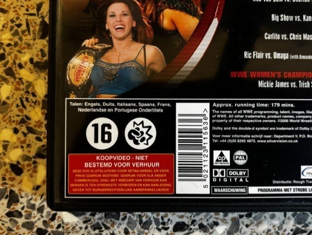 WWE Backlash 2006, Engels, Nederlands, Overige typen, Ophalen of Verzenden