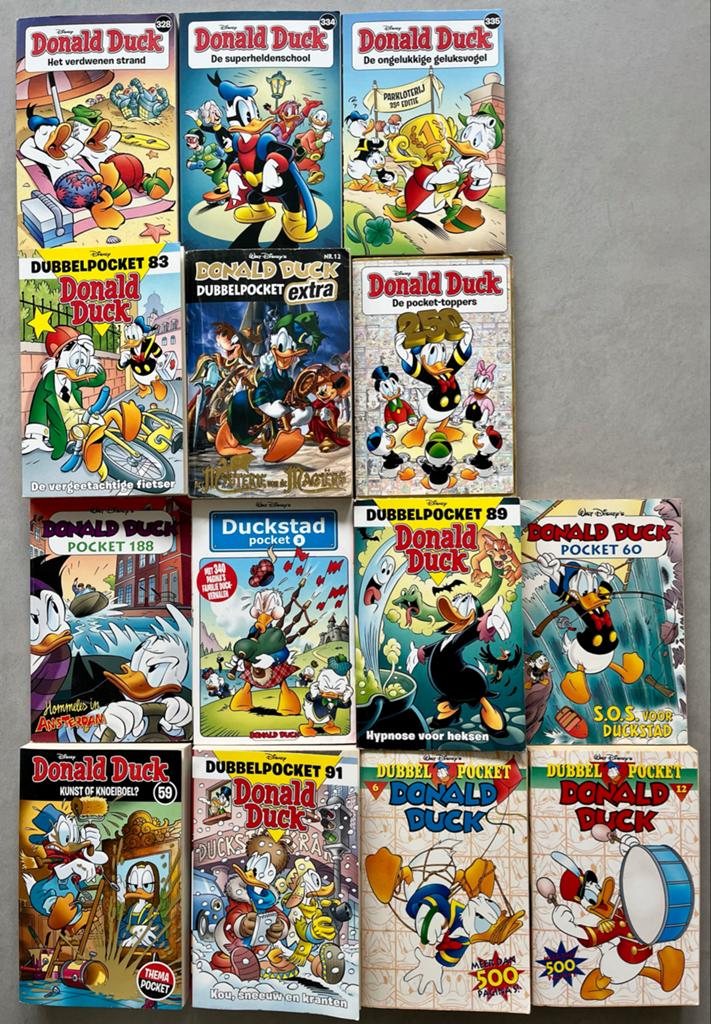 Donald Duck pockets, Boeken, Strips | Comics, Meerdere comics, Ophalen of Verzenden, Gelezen, Europa