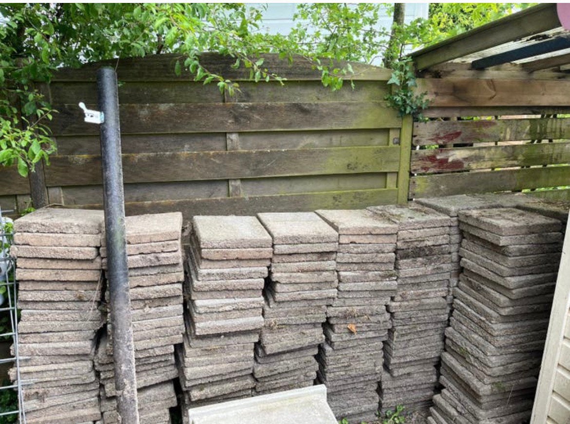 GRATIS, Tuin en Terras, Schuttingen, Ophalen, 1 tot 2 meter, Minder dan 3 meter, Zo goed als nieuw