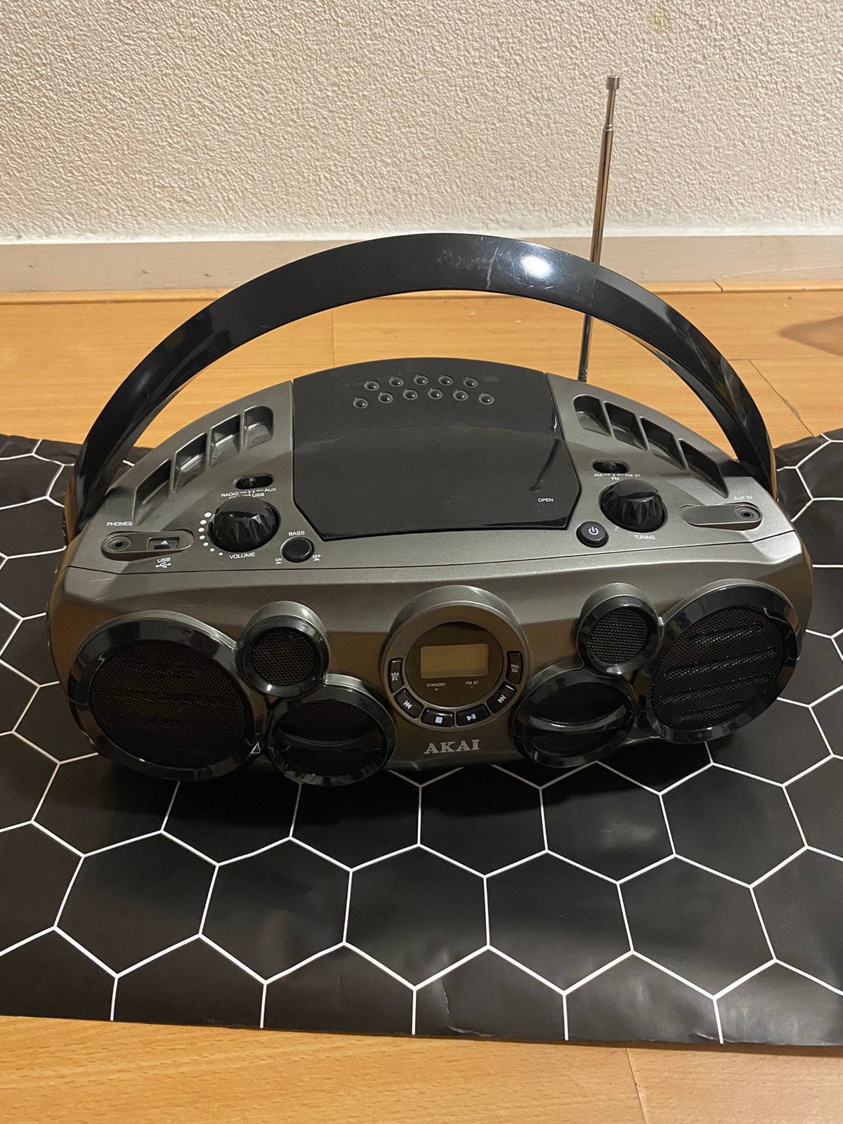 AKAI APRC90AT Boombox, Ophalen of Verzenden, Zo goed als nieuw