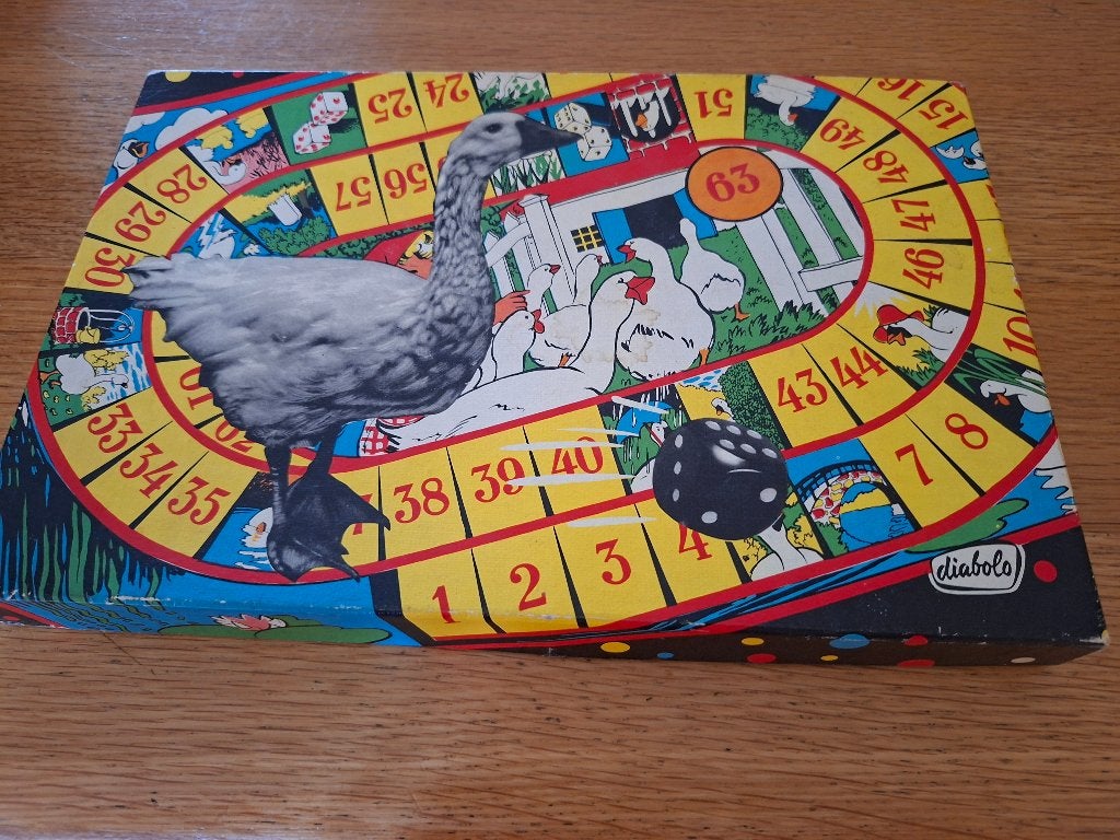 Diabolo ganzenbord, Ophalen of Verzenden