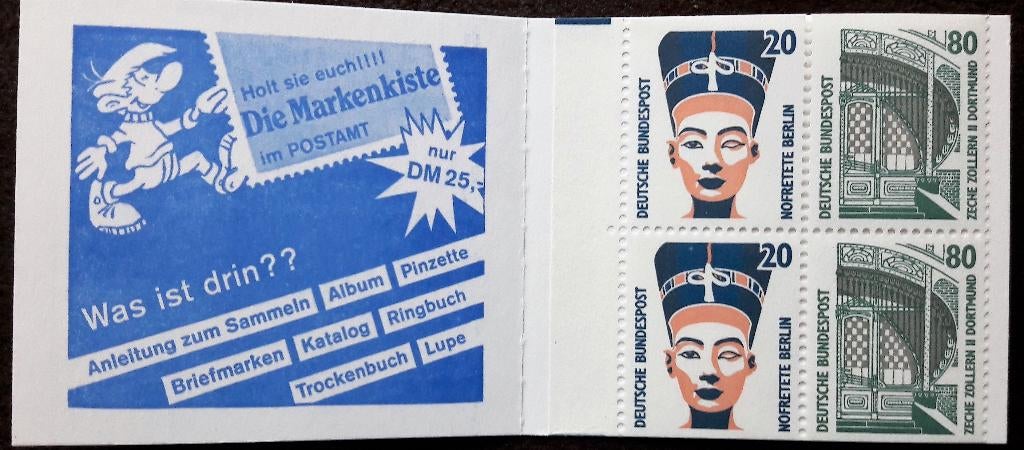 Postzegelboekje Duitsland – Postdienst  Boekje 28a, Ophalen of Verzenden, 1990 tot heden, Postfris