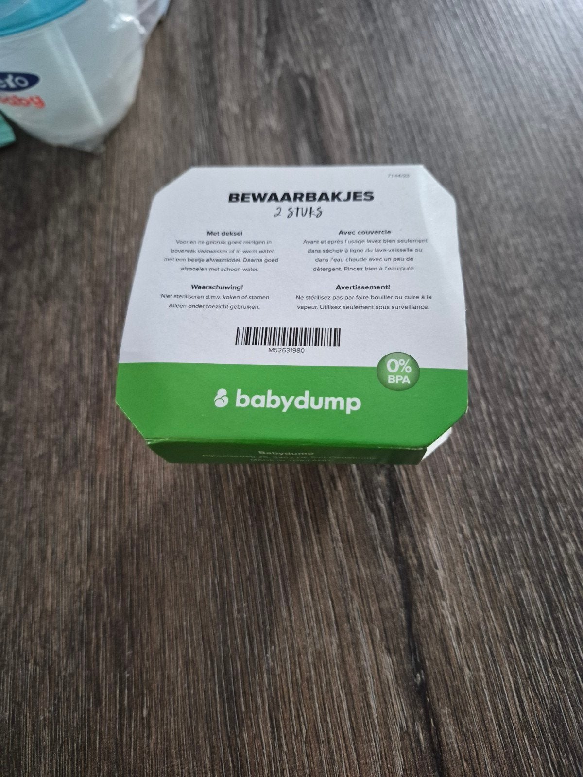 nieuw bewaarbakjes babydump, Ophalen of Verzenden, Nieuw