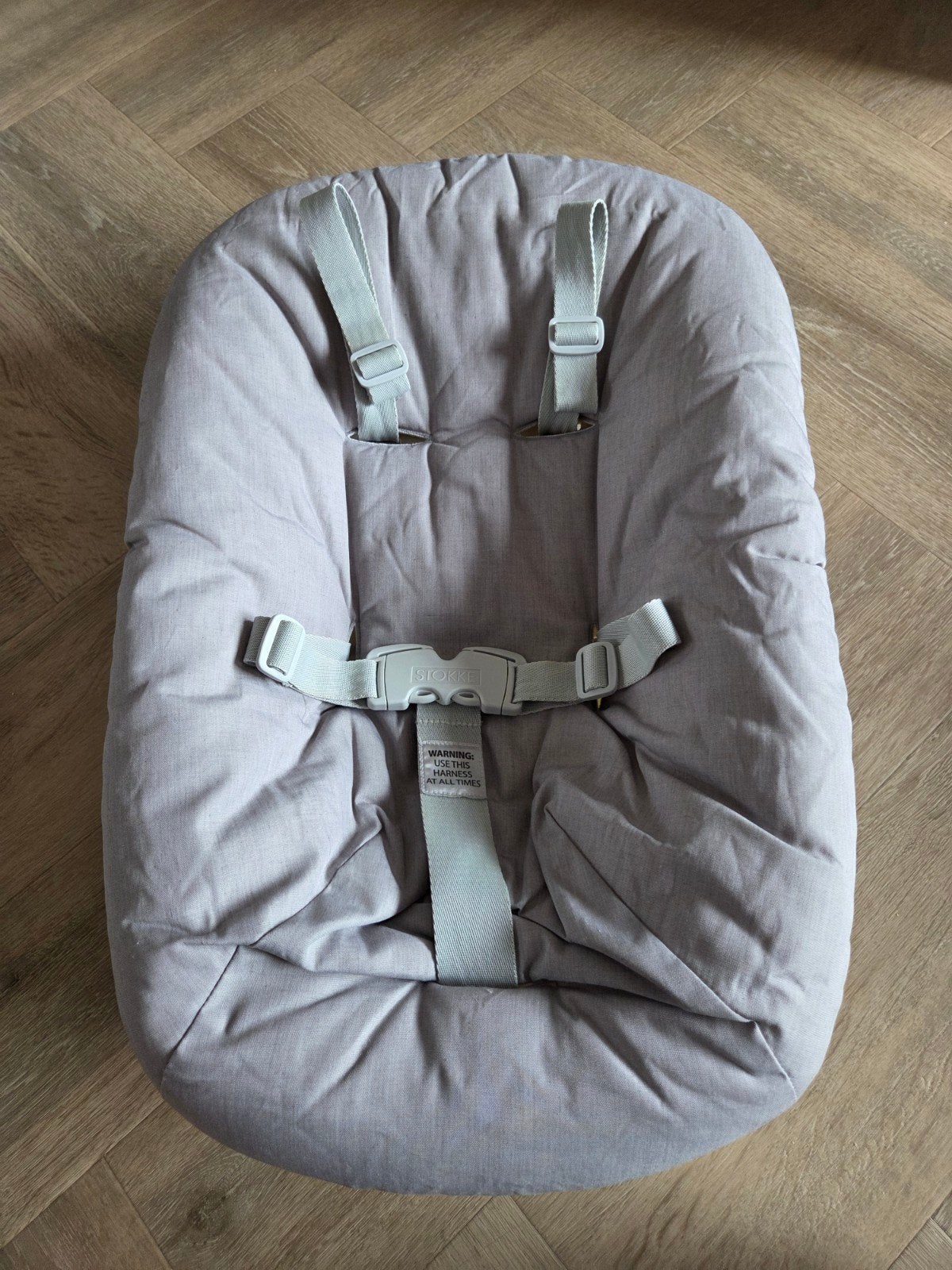 Stokke Tripp Trapp Newborn Set met hoes, Kinderen en Baby's, Ophalen of Verzenden, Zo goed als nieuw, Overige typen, Gordel(s)