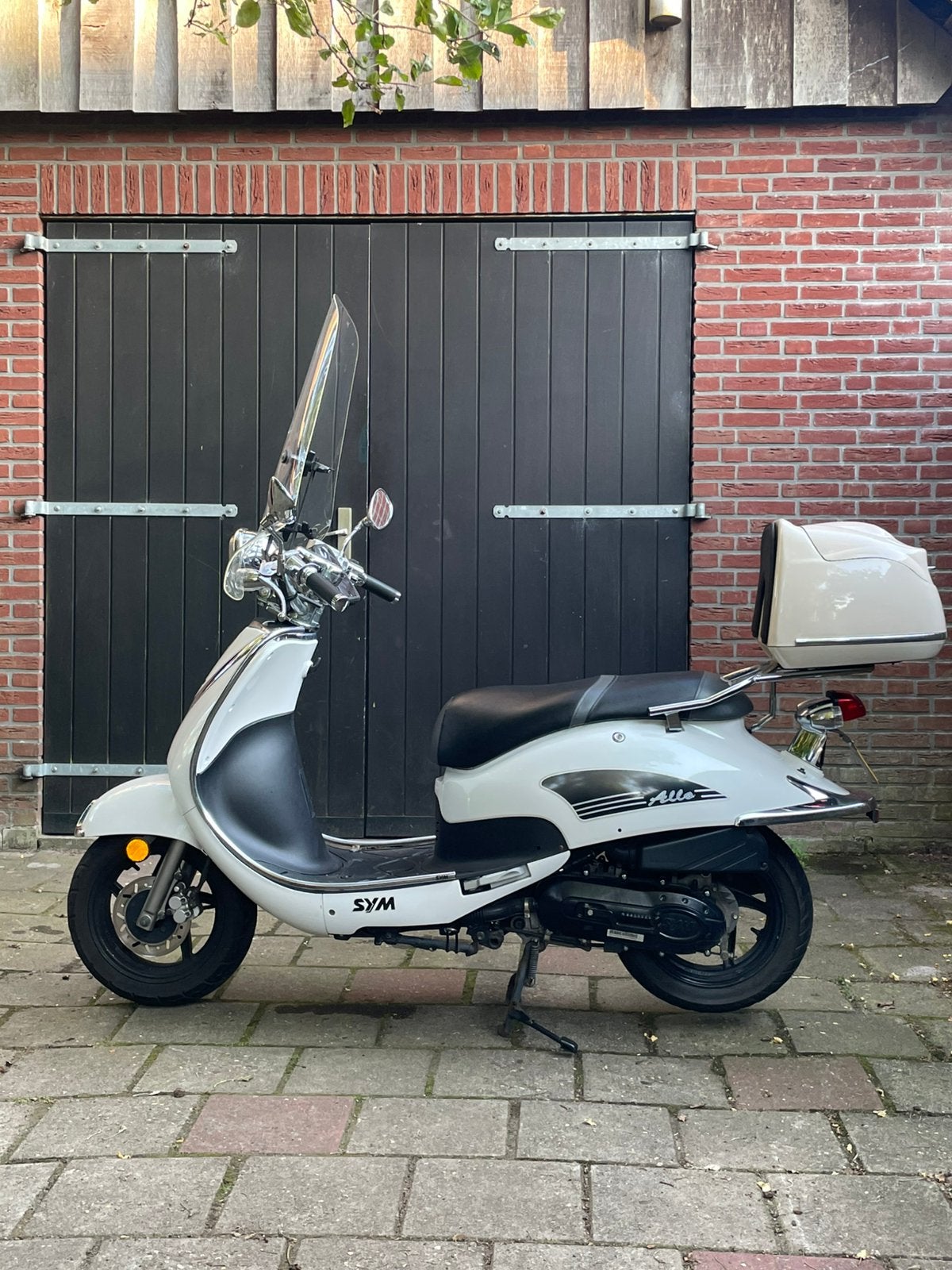 Witte Sym Allo 2017, Ophalen, Gebruikt, Maximaal 45 km/u, Allo