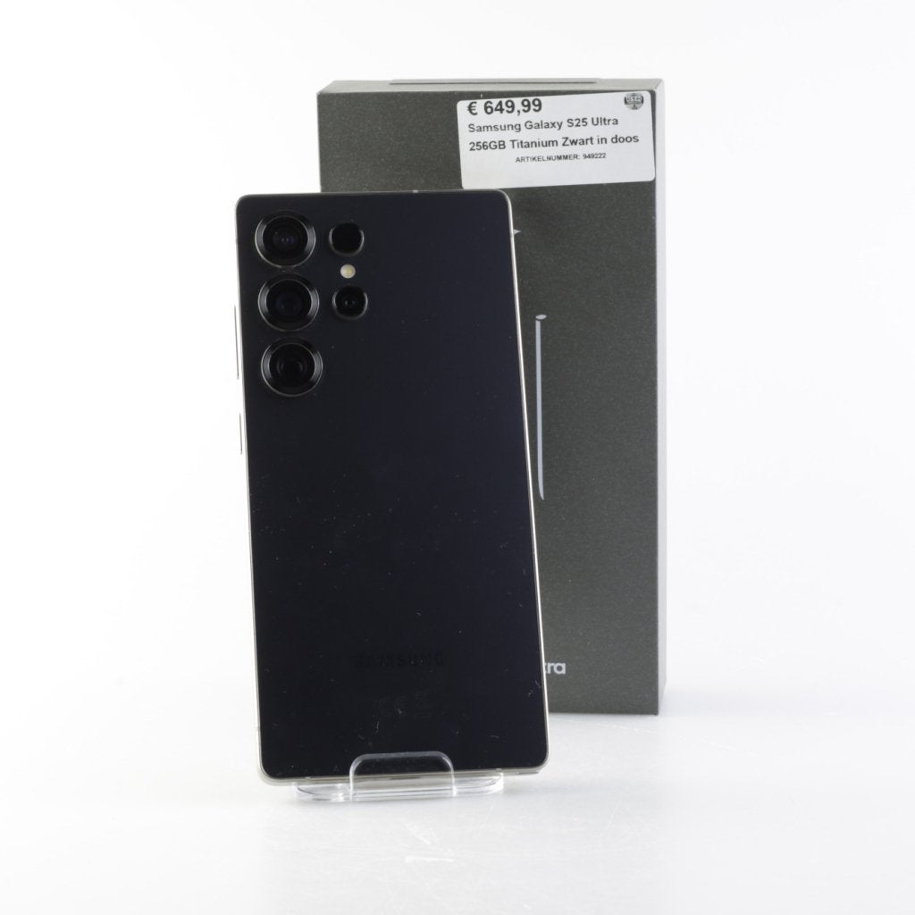 Samsung Galaxy S25 Ultra 256GB Titanium Zwart in doos, Telecommunicatie, Samsung, Zo goed als nieuw, Support@Samsung.com, 129, Samsung-ro, Yeongtong-gu
Suwon-si, Gyeonggi-do 16677
South Korea