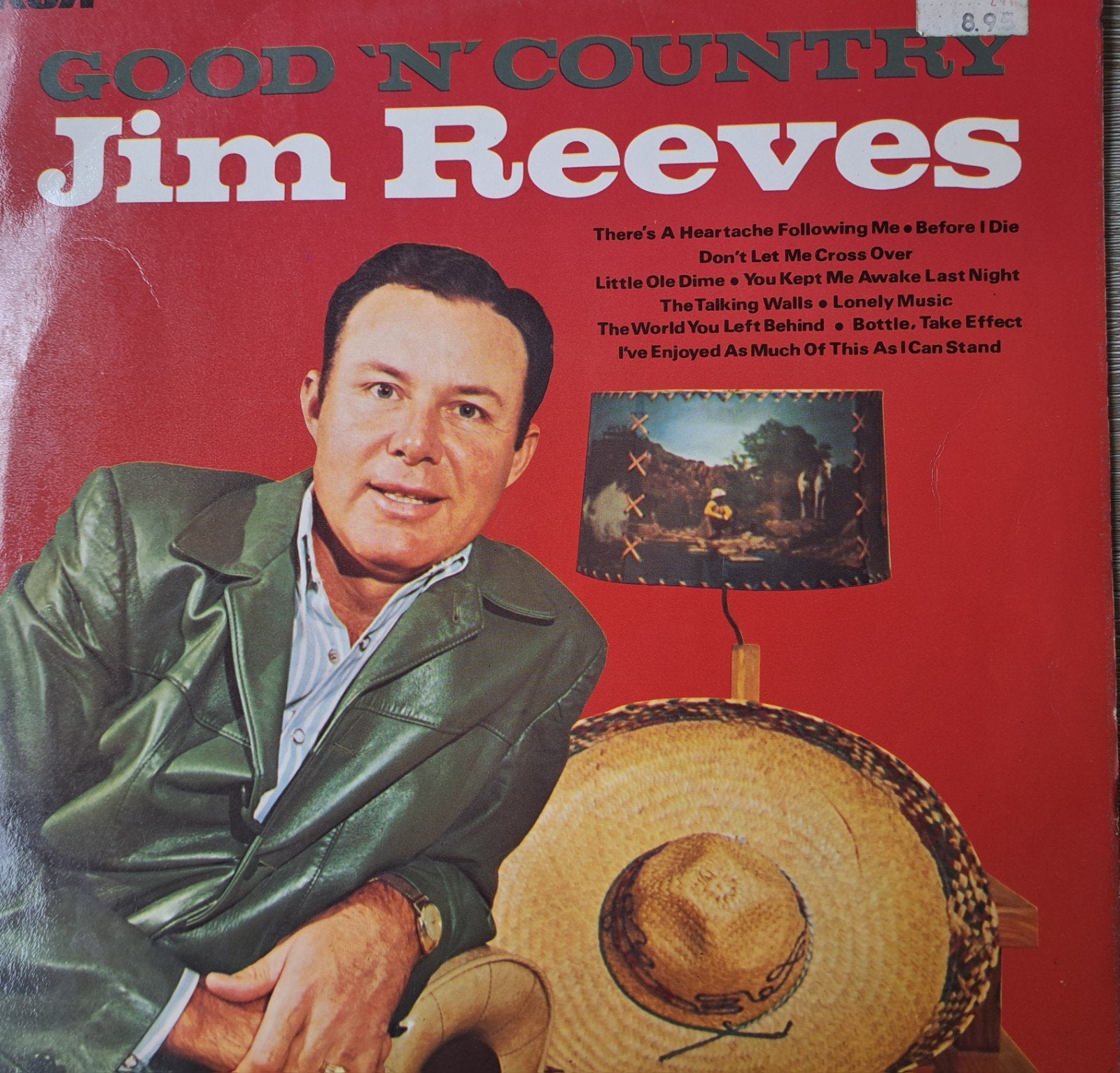 JIM REEVES 2 LPs, Ophalen of Verzenden, Gebruikt