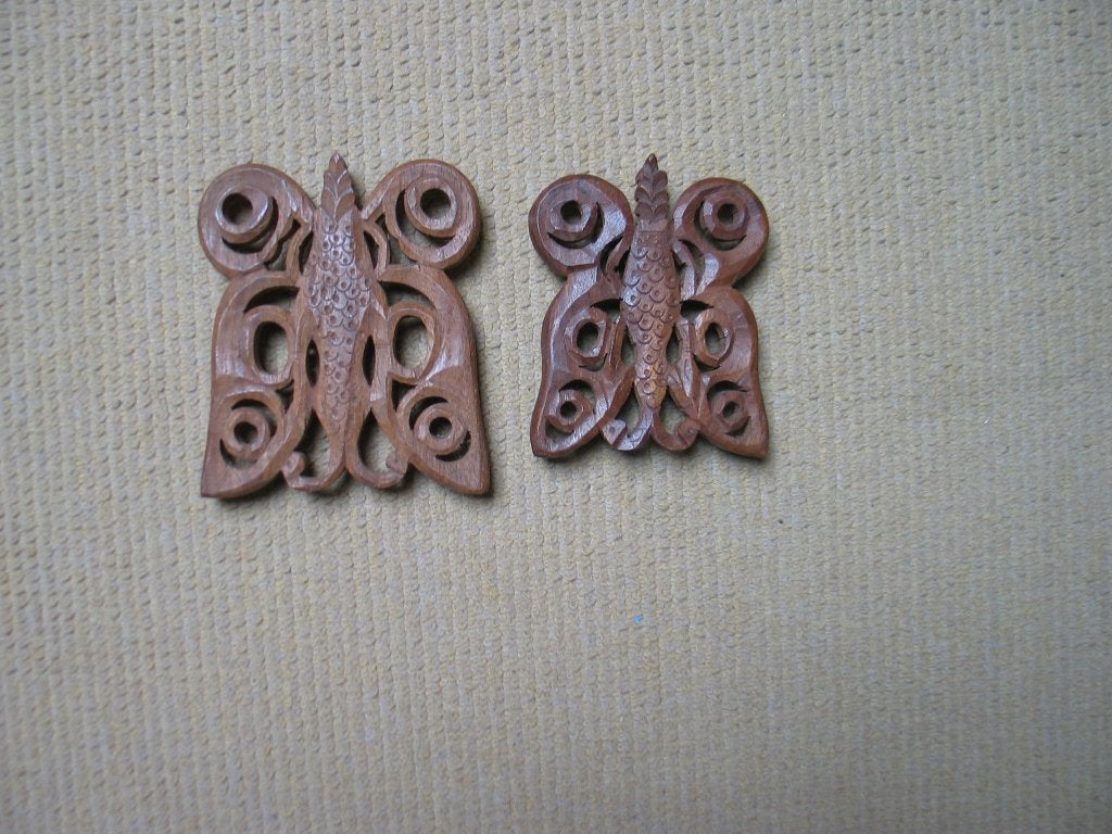 2 houten onderzetters, Ophalen of Verzenden, Zo goed als nieuw, Handgemaakt