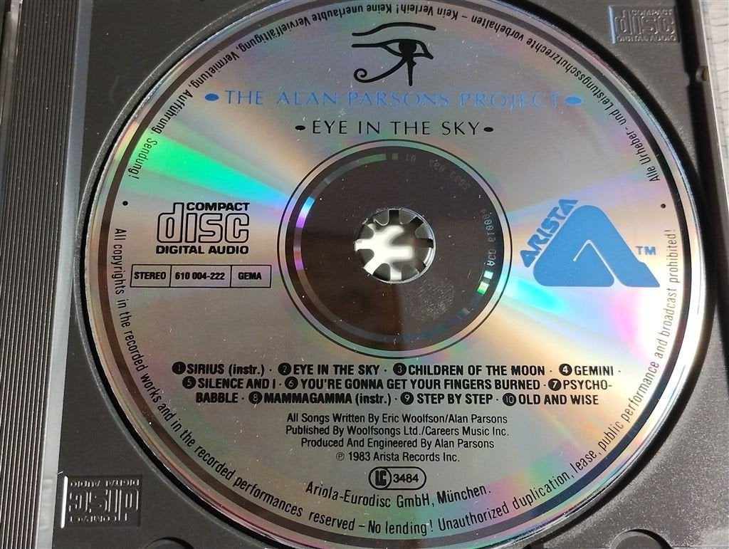 The Alan Parsons Project - Eye In The Sky [Germany 1983], Ophalen of Verzenden, Zo goed als nieuw