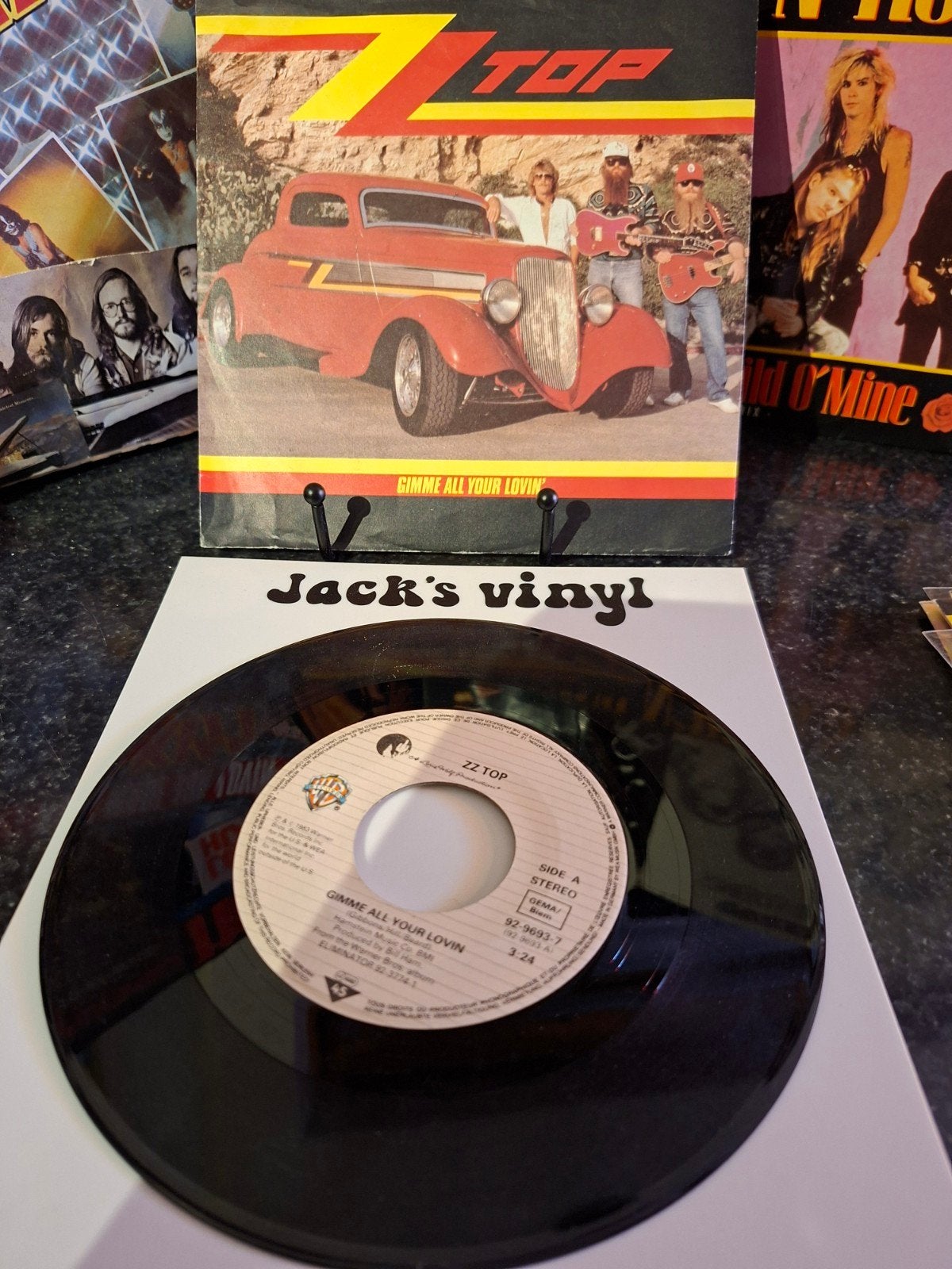 ZZ Top - Gimme All Your Lovin' 7 inch single 1983/1, Gebruikt, 7 inch, Ophalen of Verzenden, Fotohoes