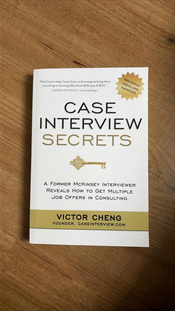 Case Interview Secrets van Victor Cheng, Ophalen of Verzenden, Nieuw