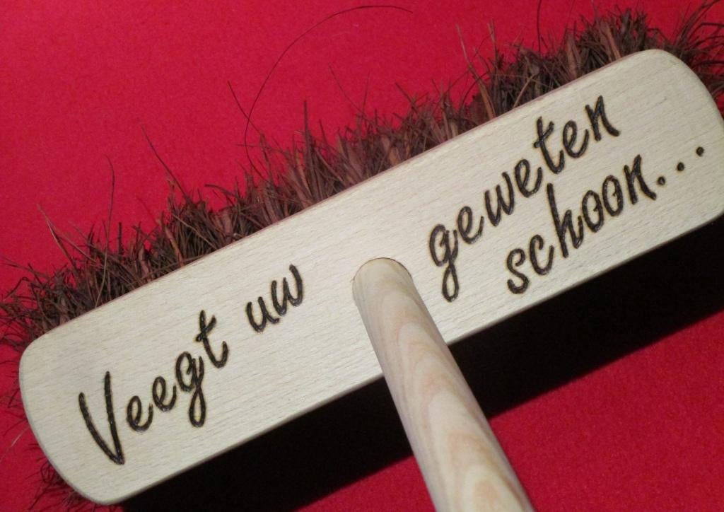 Sara Abraham verhuizing of pensioen? PYROGRAFIE Creamar, Hobby en Vrije tijd, Ophalen of Verzenden, Nieuw, Overige typen, Verjaardag