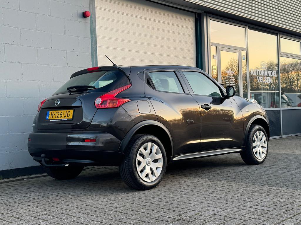 Nissan Juke 1.6 Visia Airco, Auto's, Nissan, Voorwielaandrijving, Euro 5, 4 cilinders, Bruin