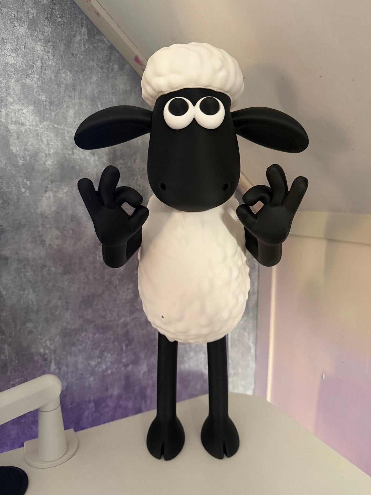 Shaun het Schaap Beeldje - Perfecte Staat, Ophalen of Verzenden, Zo goed als nieuw, Boerderijdier, Beeldje of Figuurtje