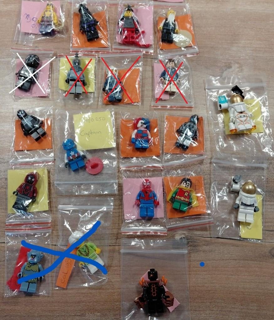speciale minifigures Lego, Ophalen of Verzenden, Zo goed als nieuw, Complete set, Lego