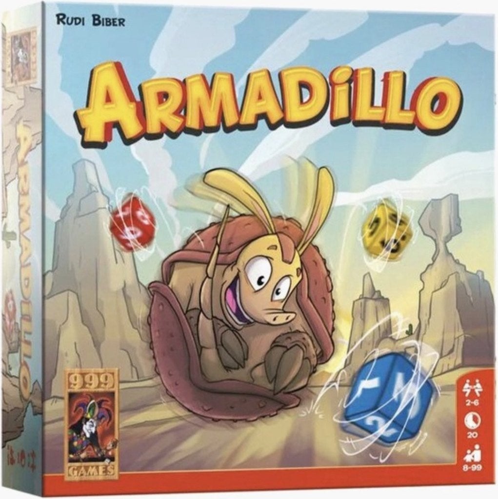 Armadillo, Vijf spelers of meer, Ophalen of Verzenden, Zo goed als nieuw, 999 Games