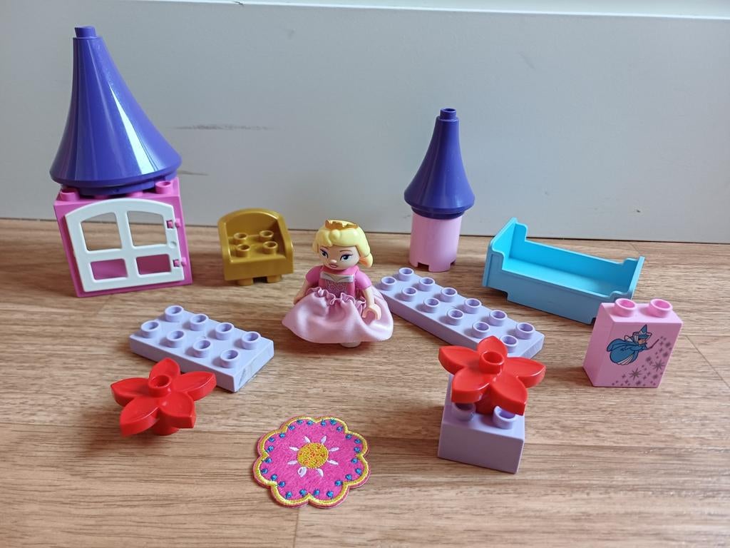 Duplo prinses roze paars fee doornroosje, Ophalen of Verzenden, Duplo