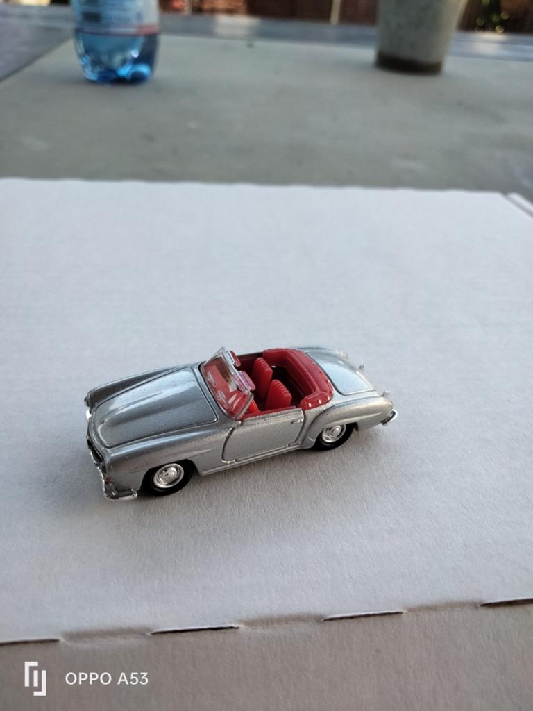 Mercedes cabrio 300 s l Welly 1.87, Hobby en Vrije tijd, Modelauto's | 1:87, Ophalen of Verzenden, Auto, Overige merken