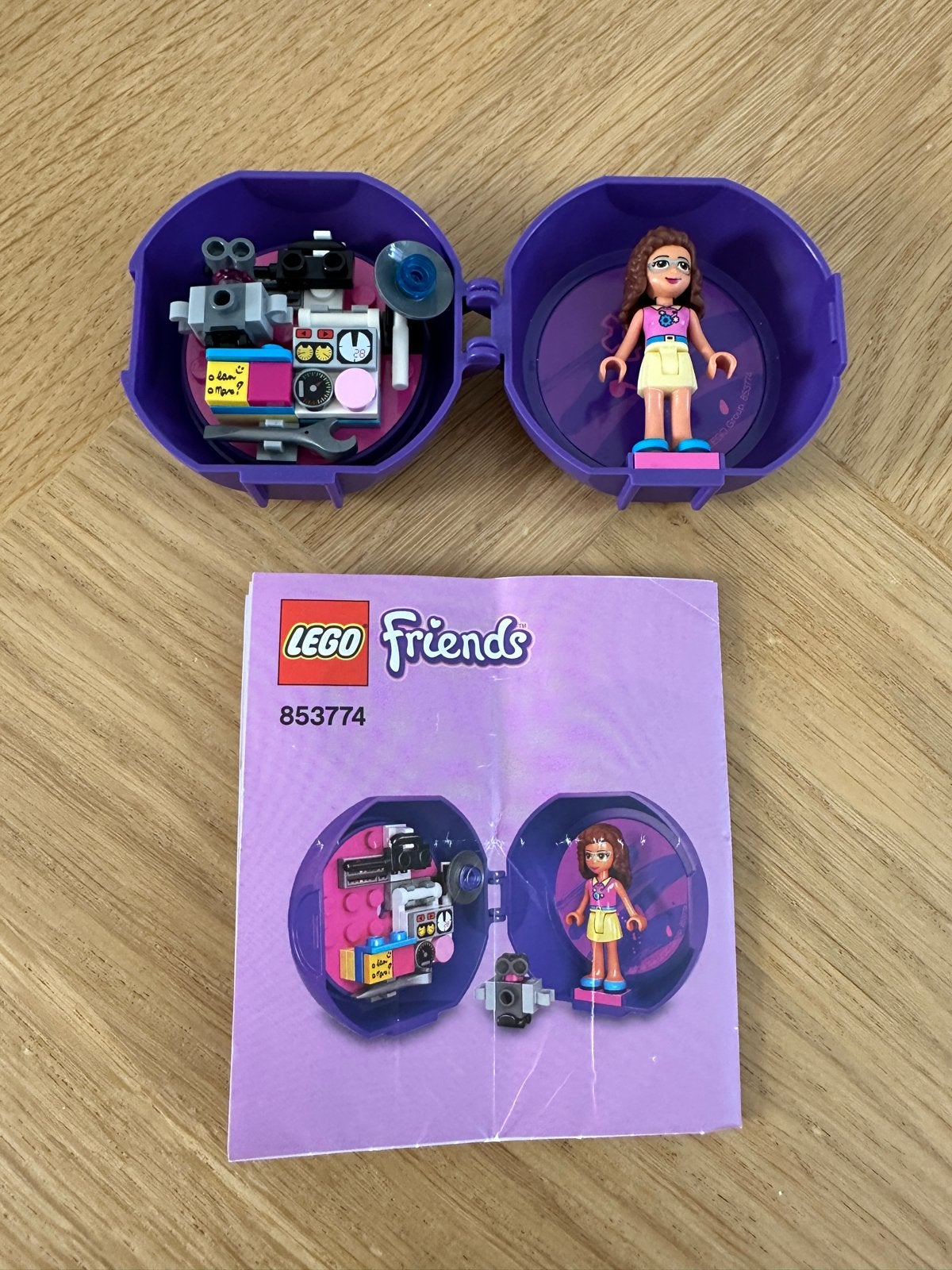 LEGO Friends 853774 Mia's Film Pod, Lego, Friends, Ophalen of Verzenden, Zo goed als nieuw