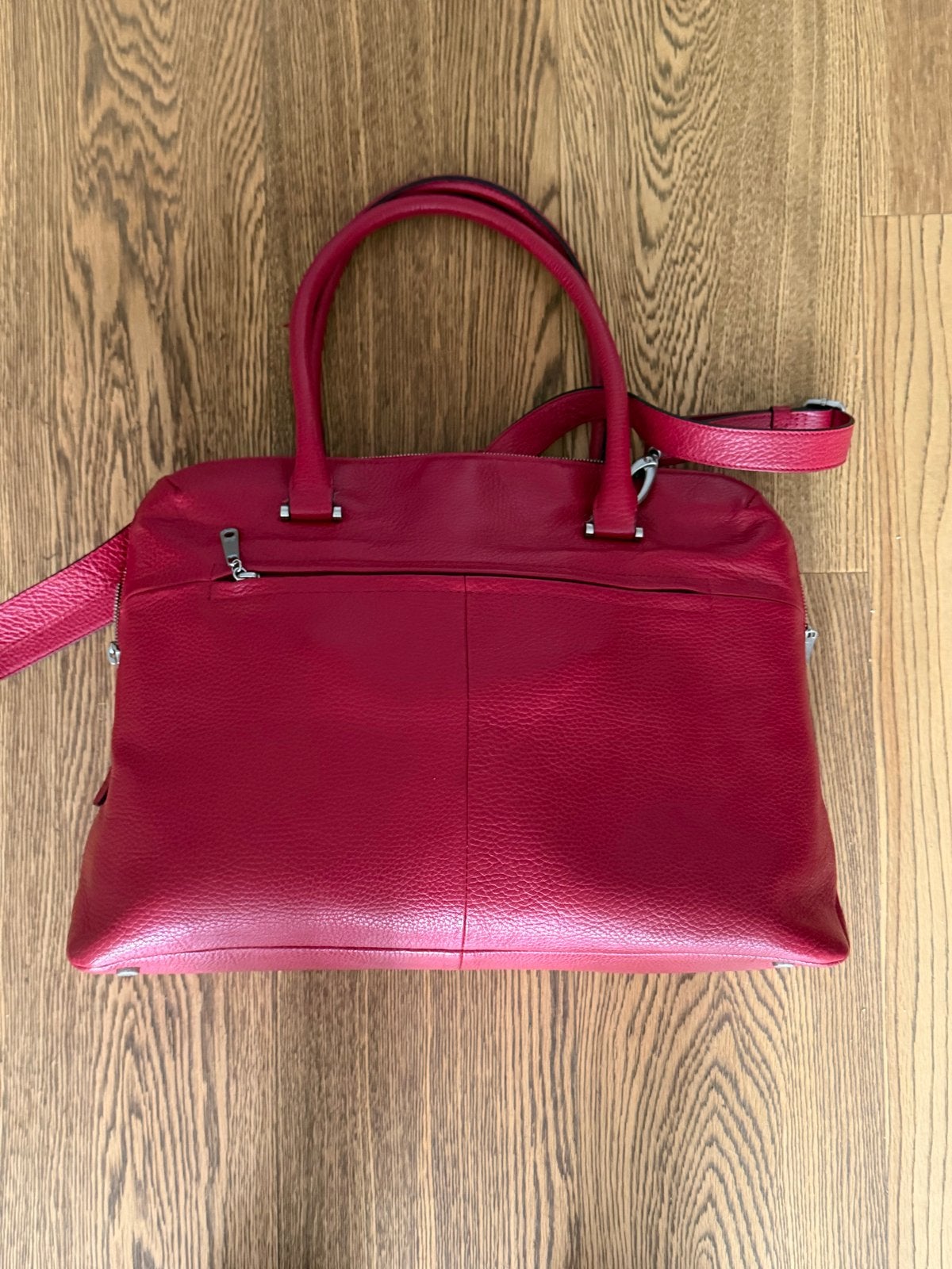Gigi Fratelli werktas met laptopvak (15 inch), Ophalen of Verzenden, Zo goed als nieuw, Rood, Overige typen