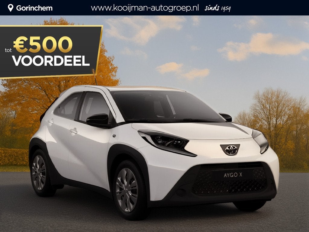 Toyota Aygo X 1.0 VVT-i MT Play €20.750,- RIJKLAAR! Nu €, Auto's, Toyota, Stof, Euro 6, 920 kg, 4 stoelen