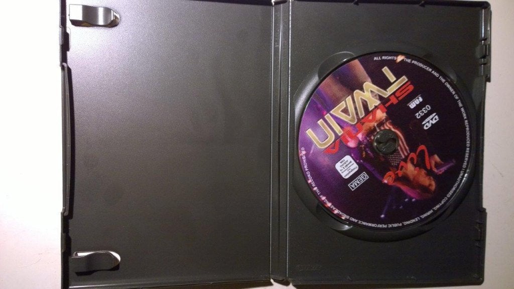 Shania Twain - Live! (DVD), Alle leeftijden, Ophalen of Verzenden, Zo goed als nieuw, Concert