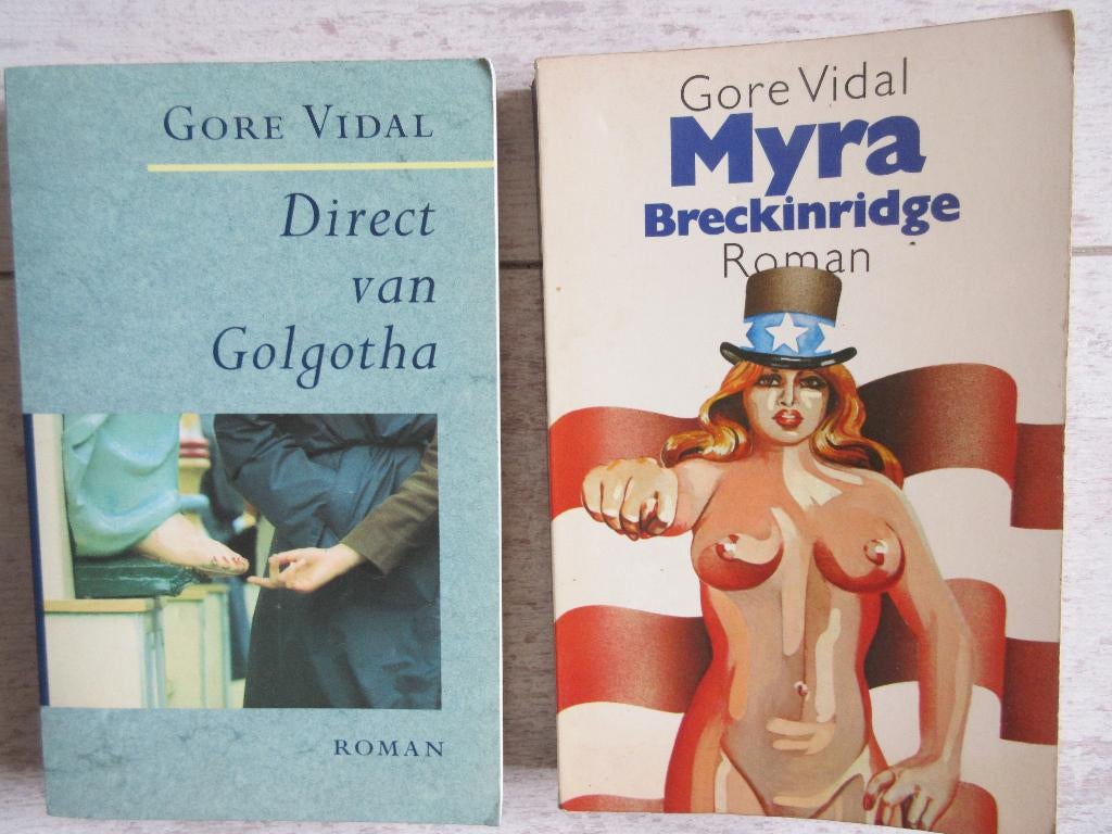 Gore Vidal, Direct van Golgotha en Myra Breckinridge, Boeken, Literatuur, Gelezen, Amerika, Ophalen of Verzenden