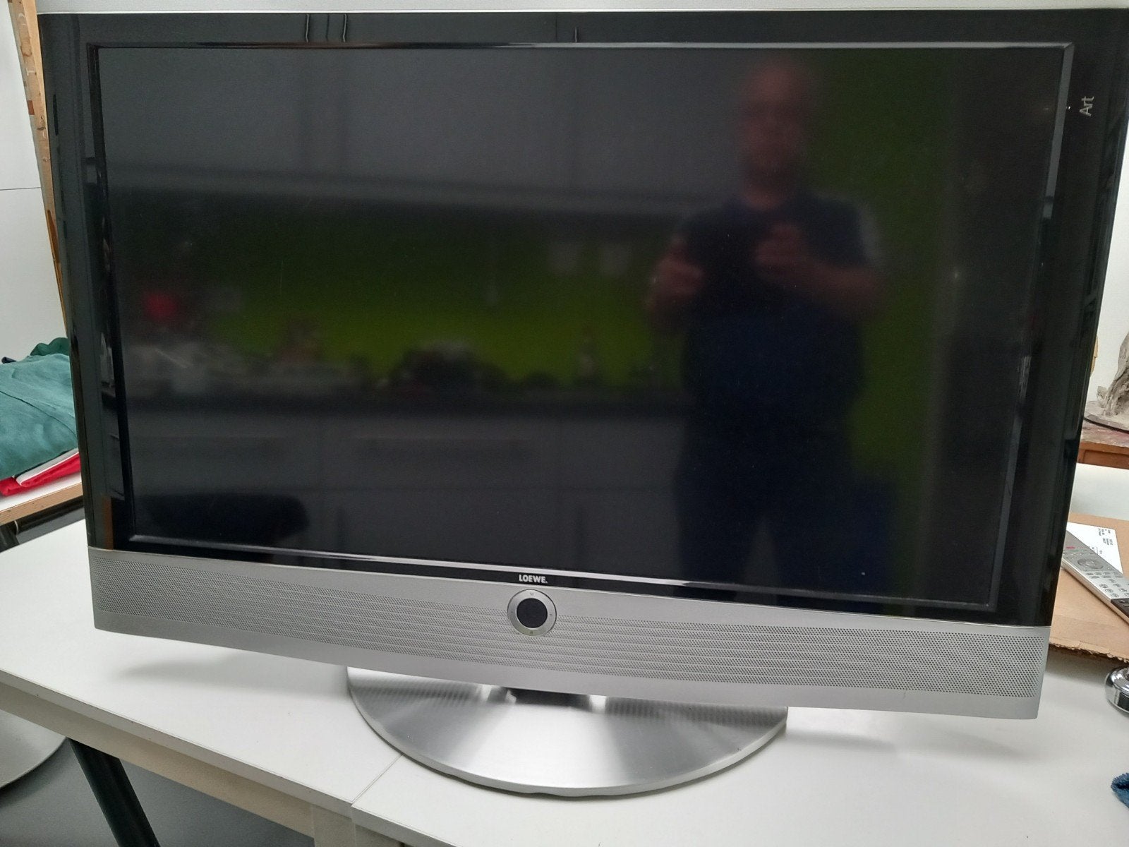 Loewe Art 37 SL TV - 37 inch zilver, Audio, Tv en Foto, Televisies, Gebruikt, LCD, 80 tot 100 cm, 100 Hz