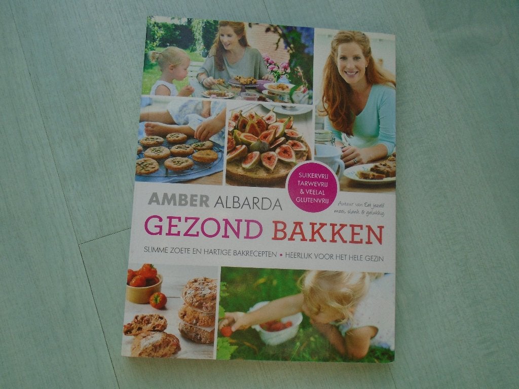 gezond bakken, amber albarda, Ophalen of Verzenden, Zo goed als nieuw, Amber Albarda