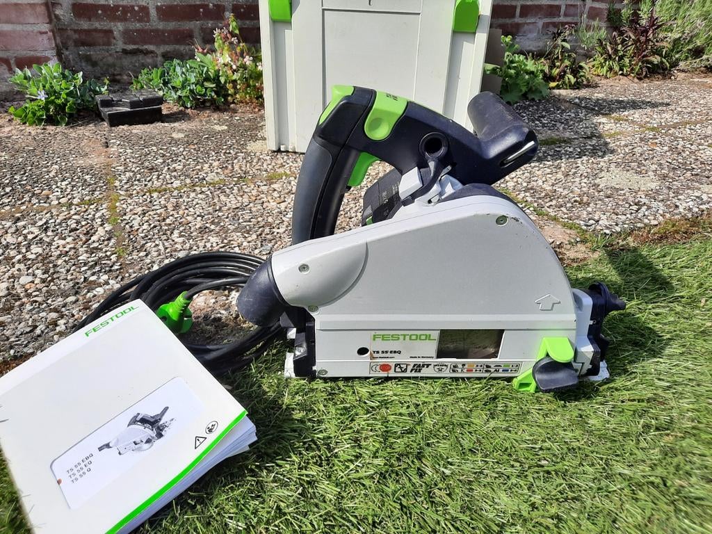 Nieuwe Festool invalzaag TS 55 EBQ-Plus, Invalzaag, Nieuw, 600 tot 1200 watt, Ophalen of Verzenden