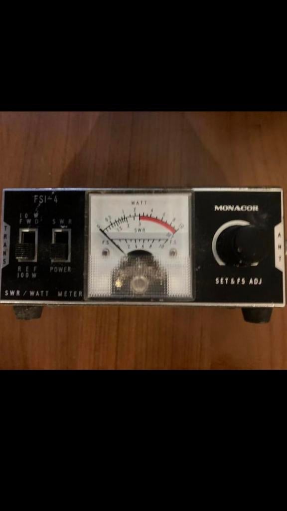 SWR meter voor antenne 27 mc.zender ontvanger., Ophalen, Zo goed als nieuw