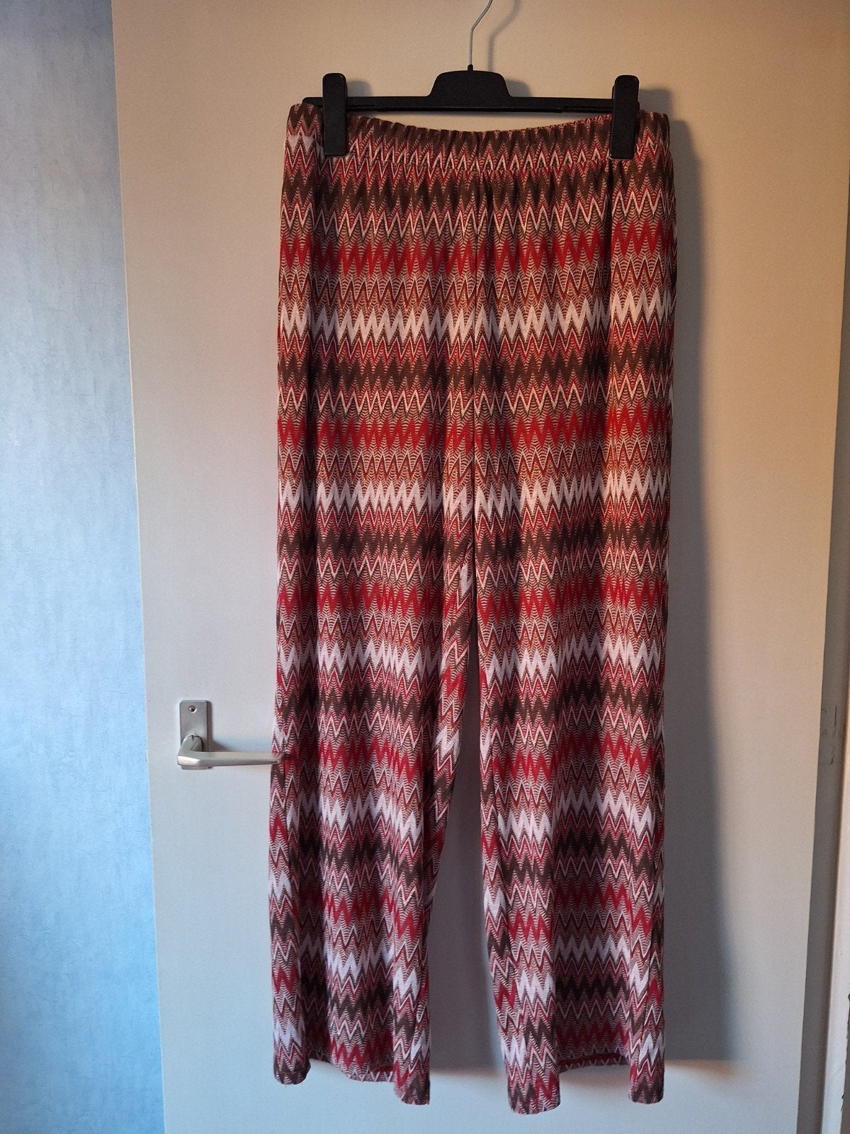 Vila broek maat XL met elastische band, Meerkleurig, Vila, Maat 46/48 (XL) of groter, Ophalen of Verzenden