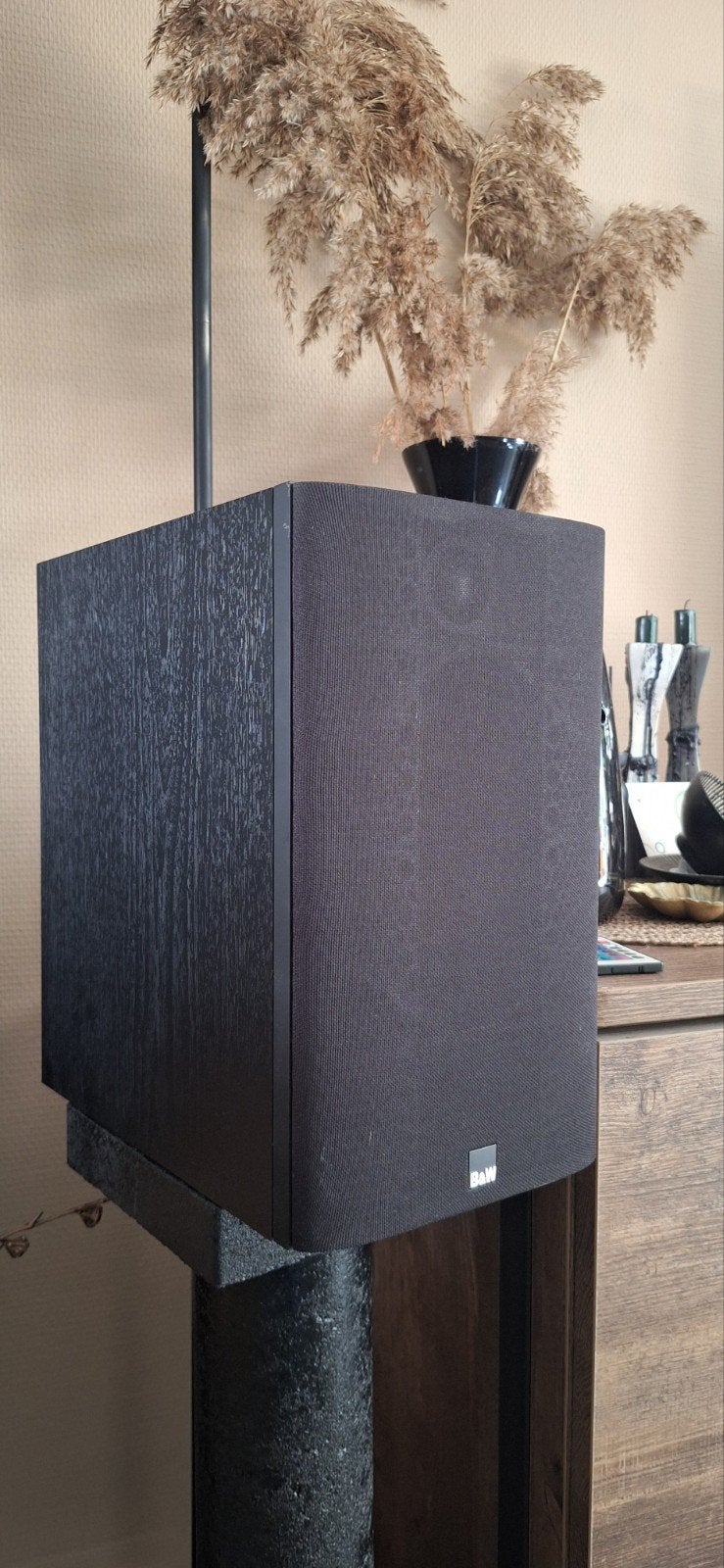 B&W luidsprekers, Ophalen, Zo goed als nieuw, 60 tot 120 watt, Bowers & Wilkins (B&W)